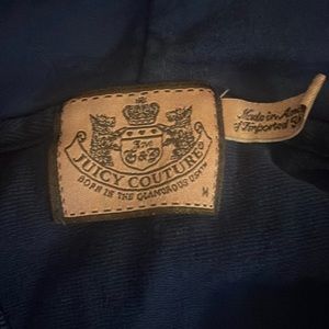 Juicy couture zip up hoodie